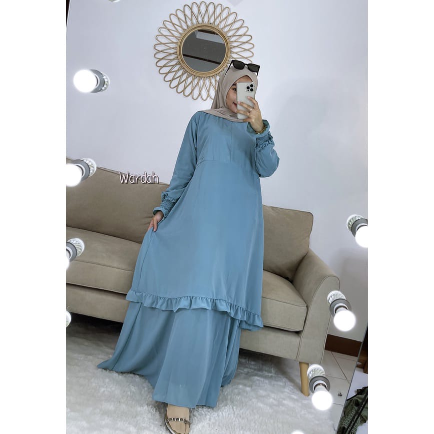 Gamis Terbaru Malaysia / GAMIS SETELAN MALAYSA MALAYSIA / GAMIS CERUTY Virall Ceruty Babydoll / COD Gamis Jumbo Elegan / gamis murah terbaru / DRESS TERBARU