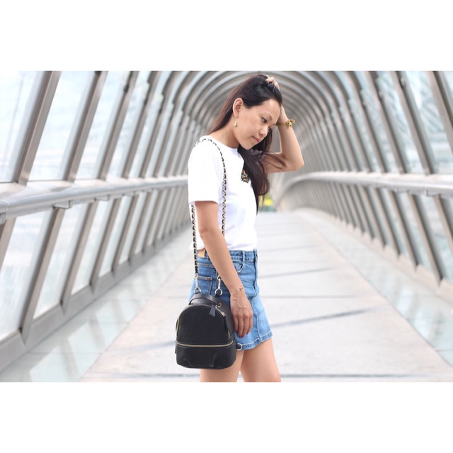 Tas Wanita Branded Tas Ransel Zara ORIGINAL ASLI Zara Backpack ORI Black Hitam Tas Zara Bag