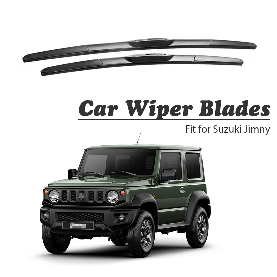 1 Set Karet Wiper Kaca Depan Mobil Untuk Suzuki Jimny 2007 2006 2005 2004-1998