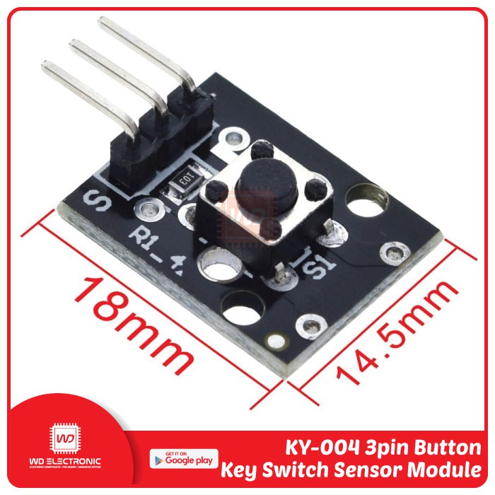 KY-004 KY004 3pin Button Key Switch Sensor module