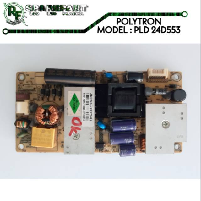 PSU TV POLYTRON PLD 24D553  Power supply tv polytron pld24d553