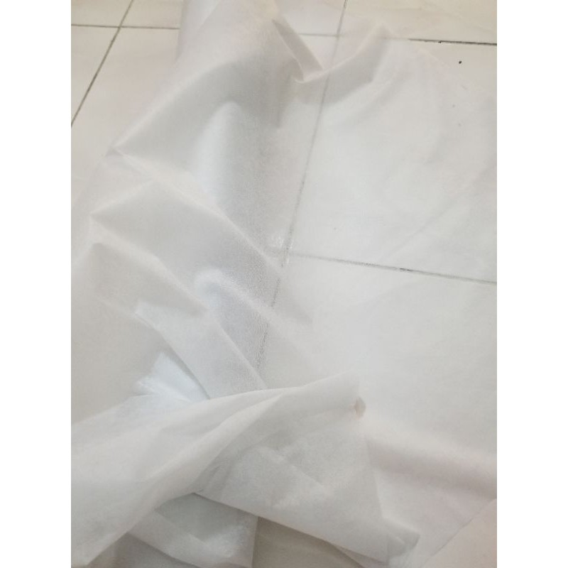 PERMETER KAIN KERAS VISELIN LEM LAPIS BAJU TELUR KODOK | VISLIN