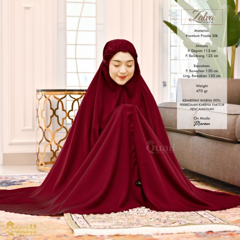 Mukena Zalva by Quail Hijab