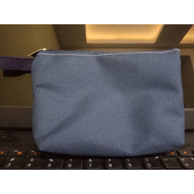 Souvenir dompet pouch pesanan kak wa warna hitam