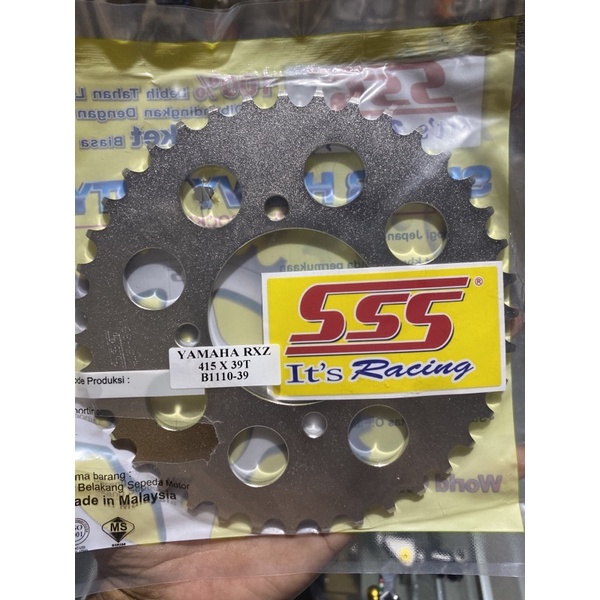 Gir Gear SSS Tripel S Belakang Yamaha Rx z king Jupiter Mx Vega 415 x 30 31 33 34 35 36 37 38 39 40-39