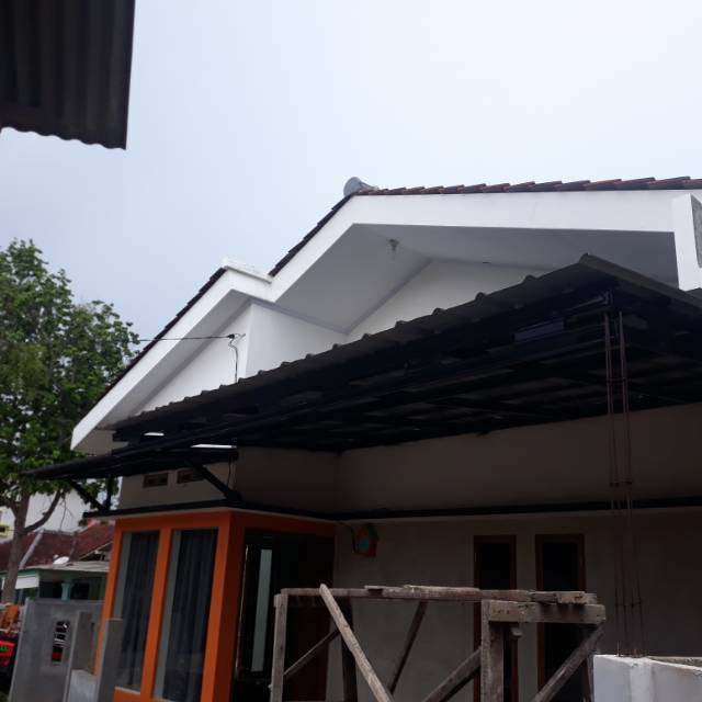 Kanopi baja ringan atap spandex pasir +cat finising(Bogor)