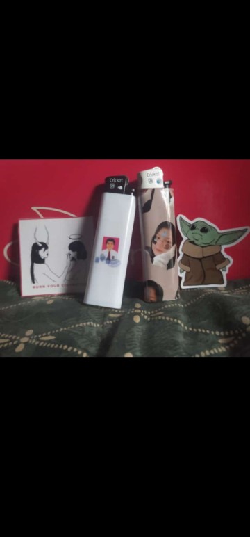 [custome Lighter Cricket] Custome Pattern Face