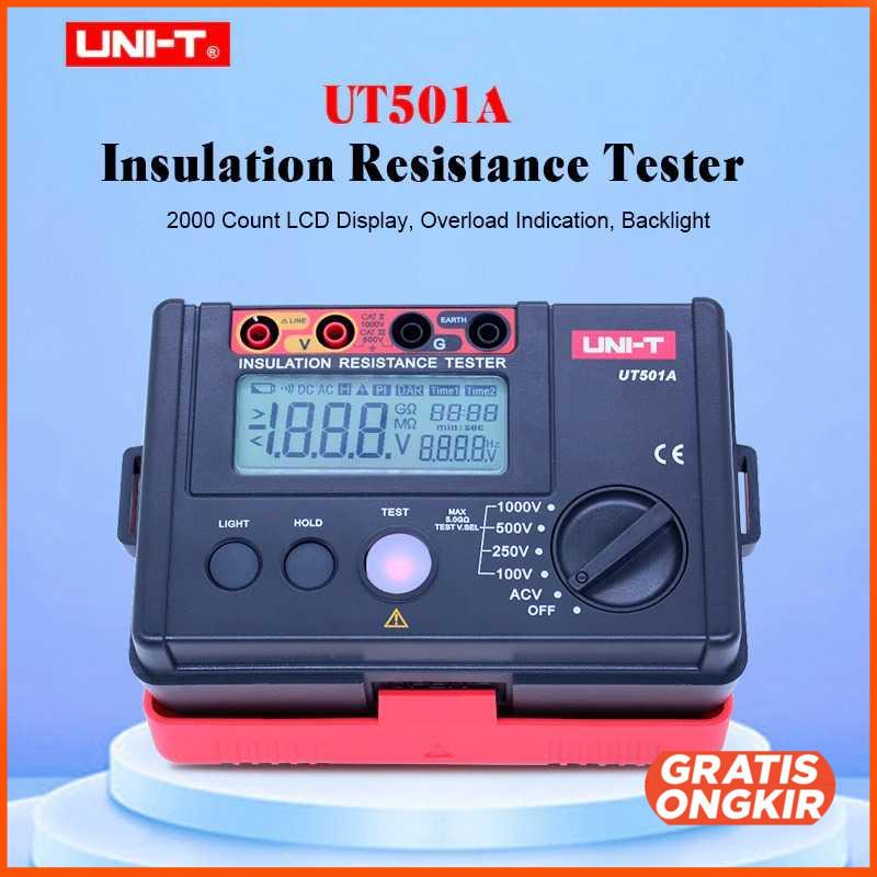 Digital Insulation Resistance Voltage Tester 2000m Ohm UT501A