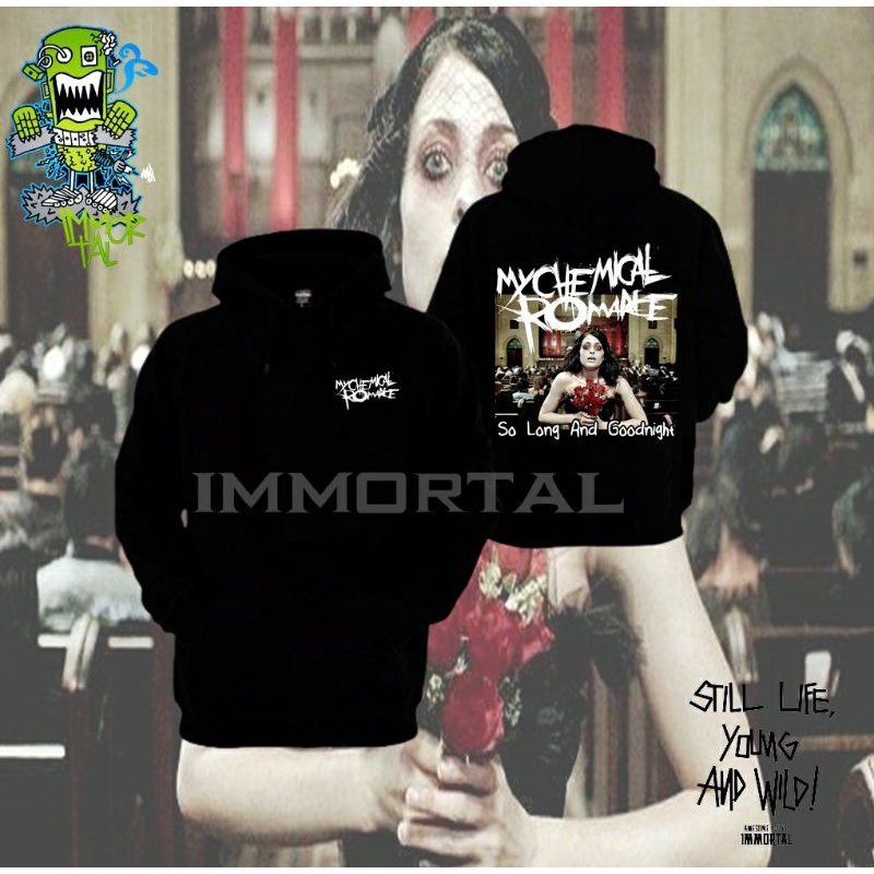 Jaket hoodie dewasa MCR my chemical romance keren