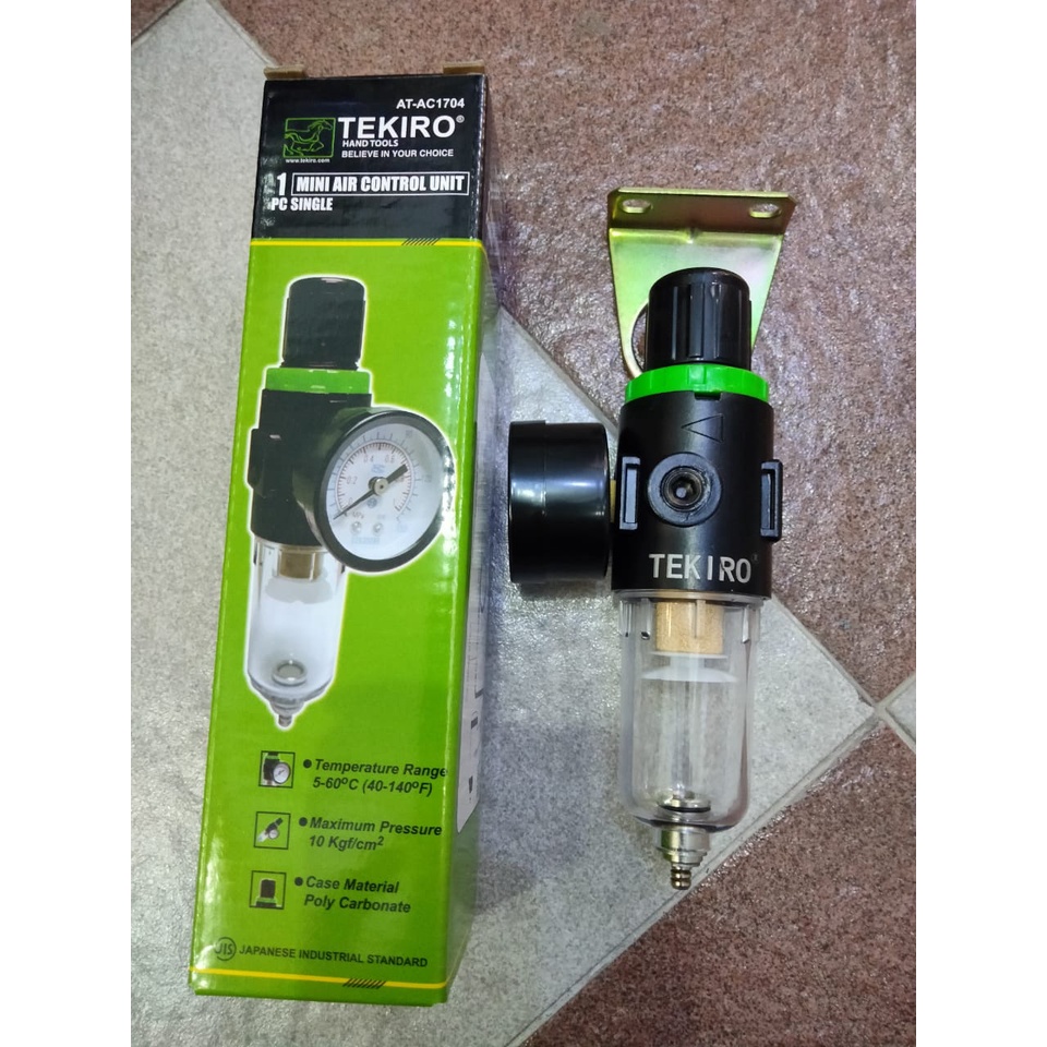 TEKIRO MINI air control unit single air filter kompresor 1 tabung ORI