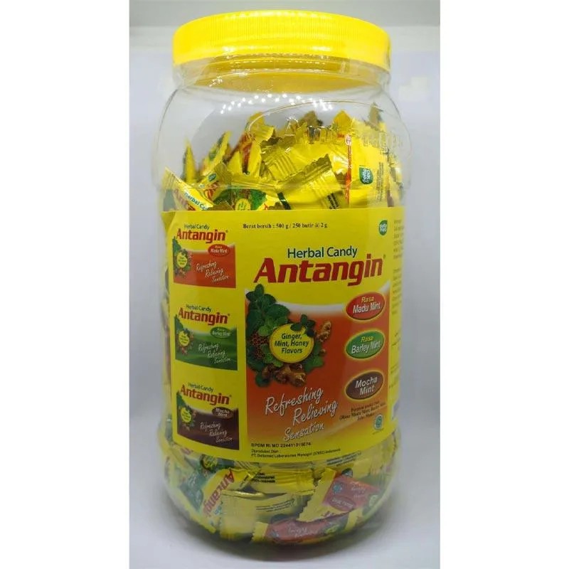 

Antangin Permen Herbal 500gr (250pcs/toples)