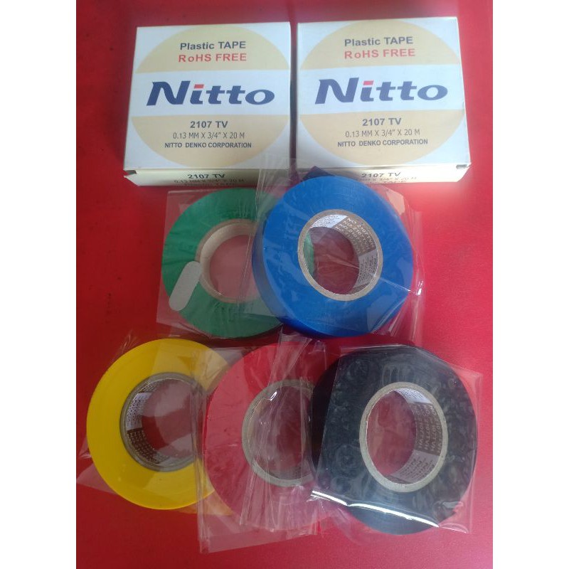 Isolasi Listrik Nitto warna