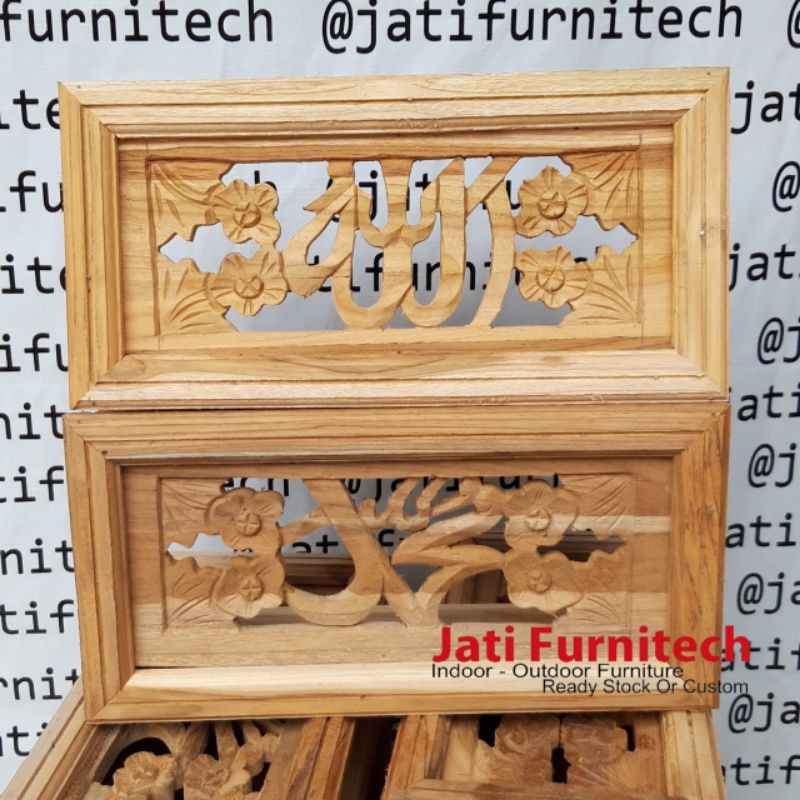 Loster Ukir Kayu Jati // 1SET + Finishing