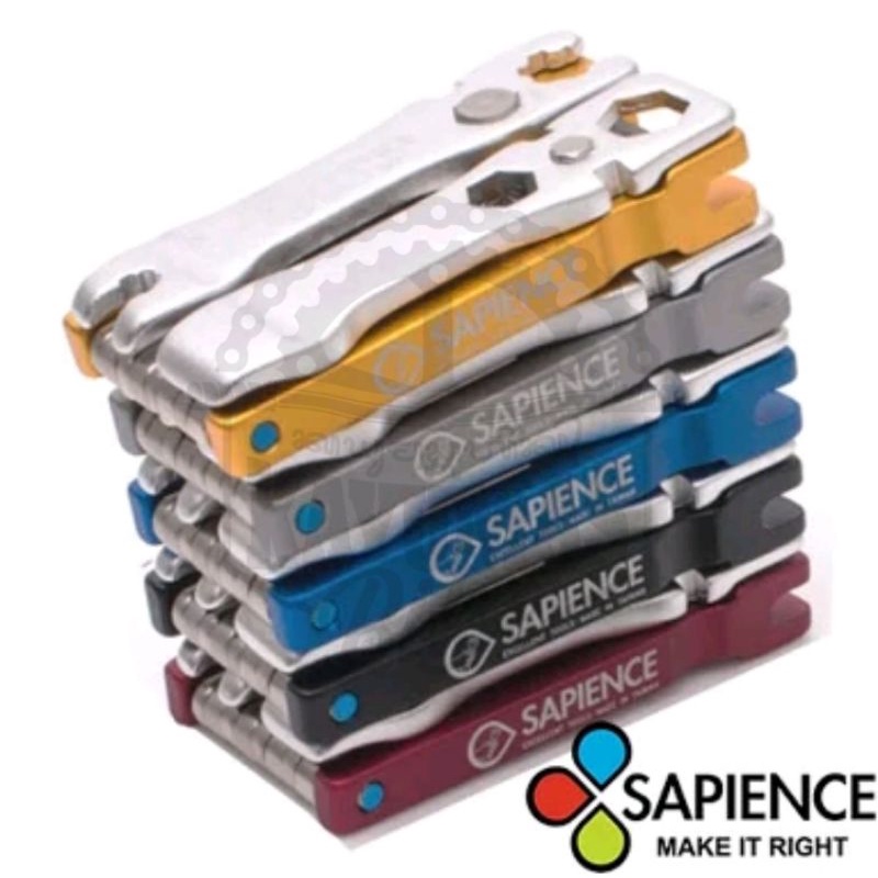 TOOL SET SAPIENCE FOLDING DT-304 19 IN 1