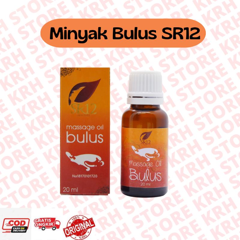 MASSAGE OIL BULUS  SR12 / Minyak Bulus Wangi / Penghilang tahi lalat / penghilang kutil / minyak gat