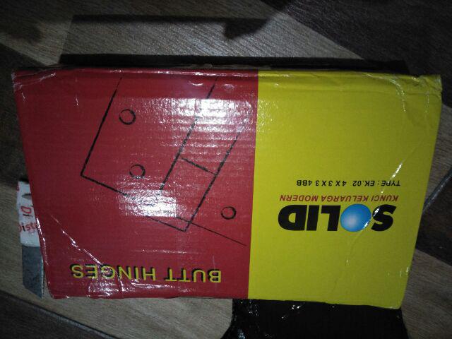 Spring Knip Solid 379 (kunci Jendela / Grendel Kodok)