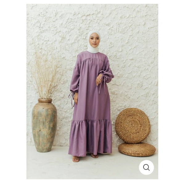 Nora dress wearing klamby preloved lavender S