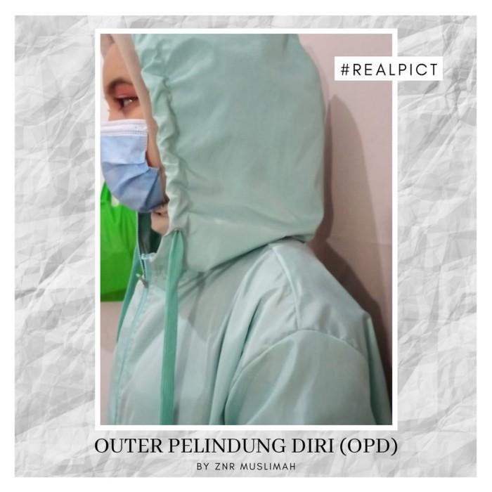 APD Outer Hoodie Parasut | Baju APD Outer Hoodie Waterproof Modis