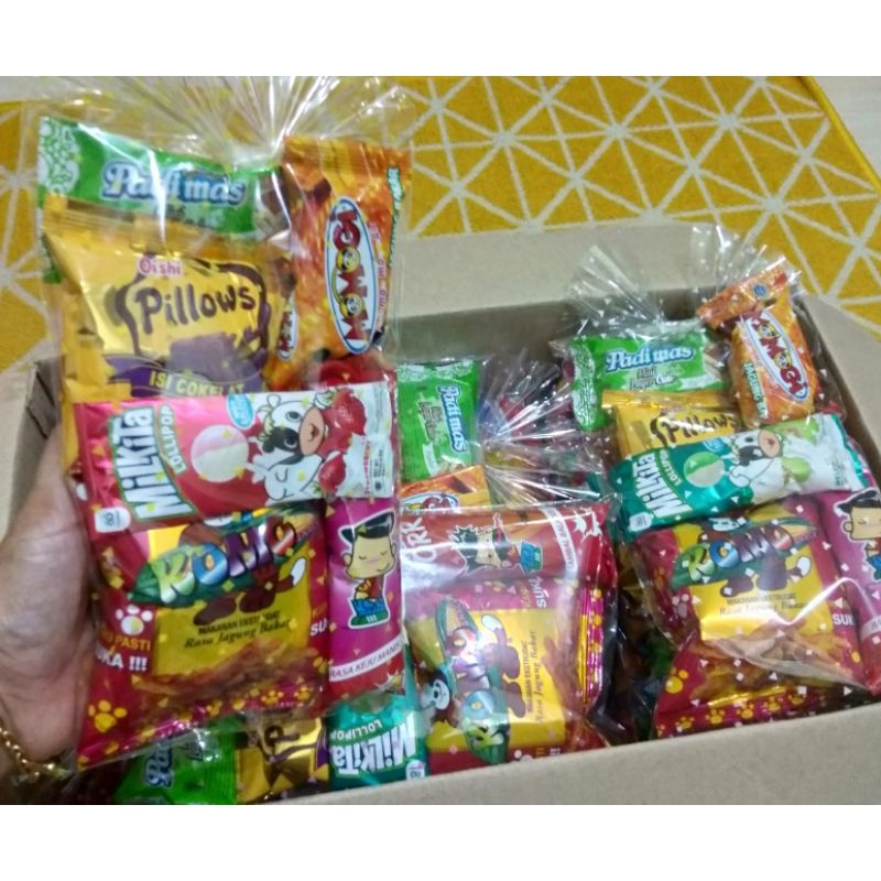 

paket snack ulang tahun anak