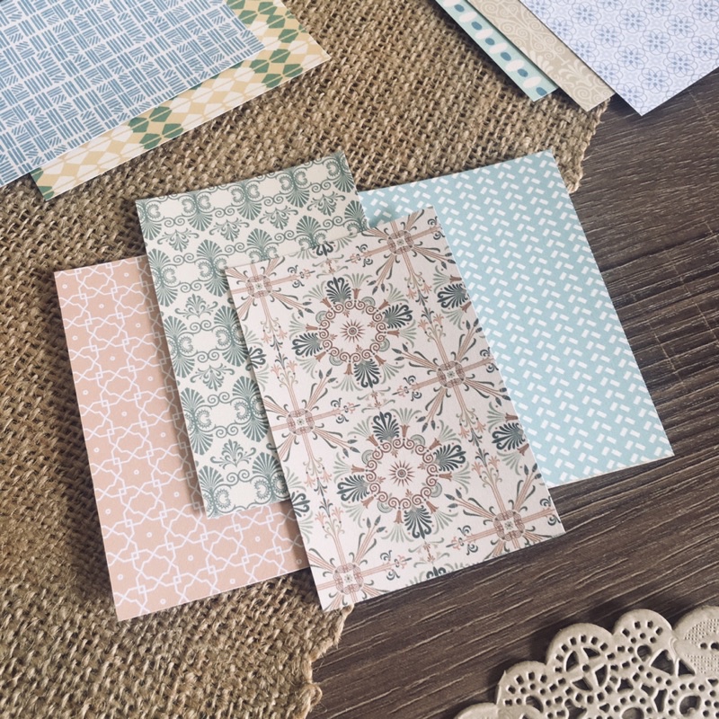 

Kertas Motif Ethnic Deco Paper Tebal Scrapbook Journal by Postale