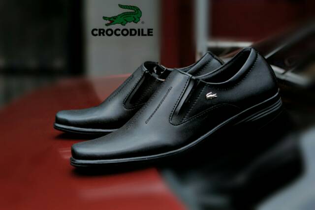 Cod Siap Kirim Sepatu Pria Crocodile Pantopel / Kerja Formal Kantoran Murah.,..08