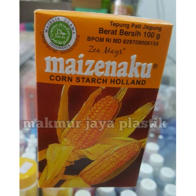 

TEPUNG PATI JAGUNG MAIZENAKU ISI 100 GR