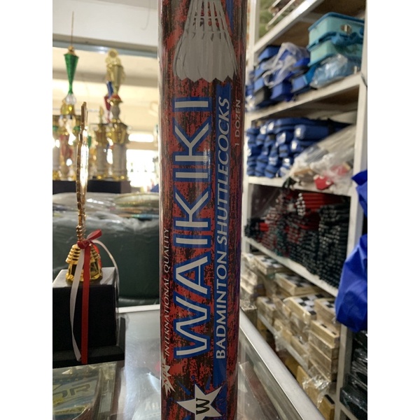 shuttlecock kok badminton waikiki merah