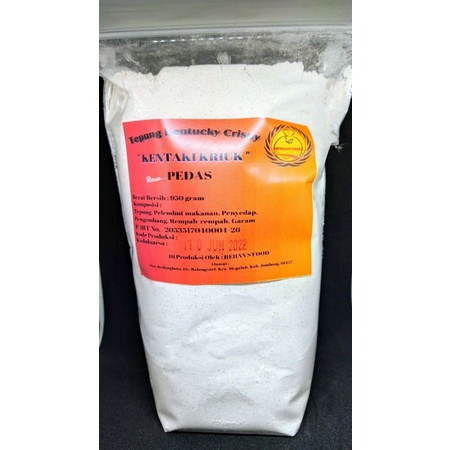 

Tepung/Kentucky/Crispy/Pedas