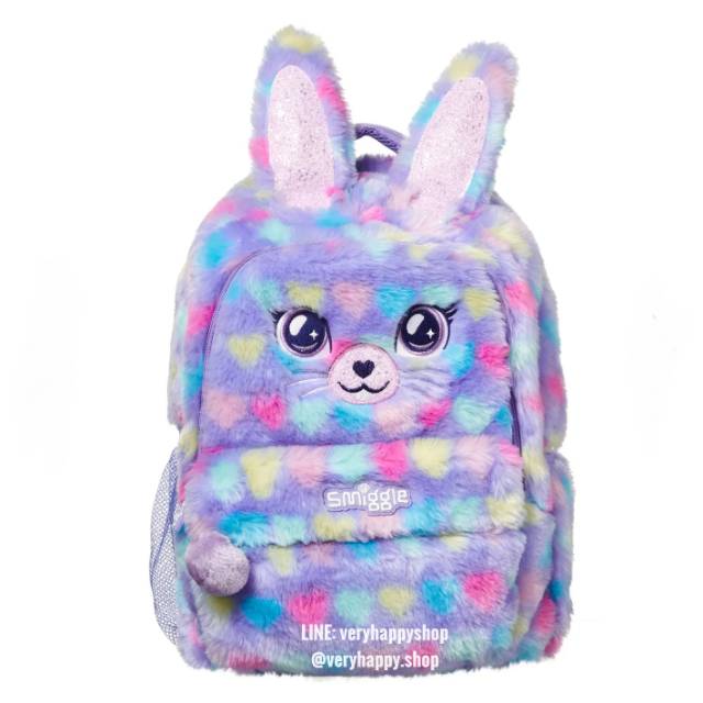 smiggle furry backpack