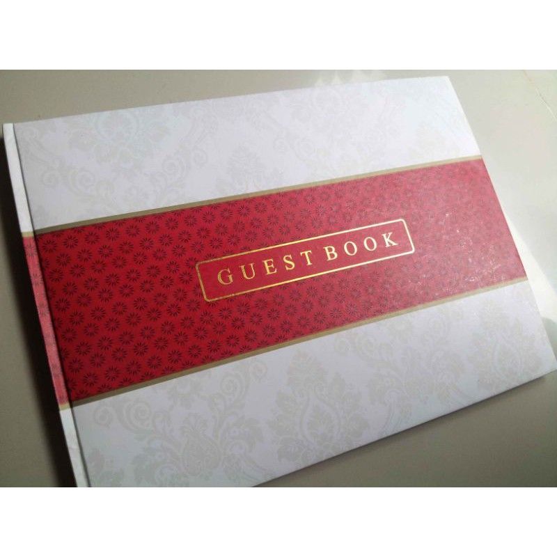 

Buku Tamu Acara Kantor Seminar Pernikahan Hard Cover Elegan