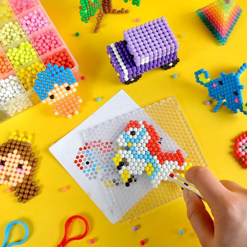 Aquabeads Mainan Edukasi Anak Kerajinan Tangan DIY Anak Magic Water Beads