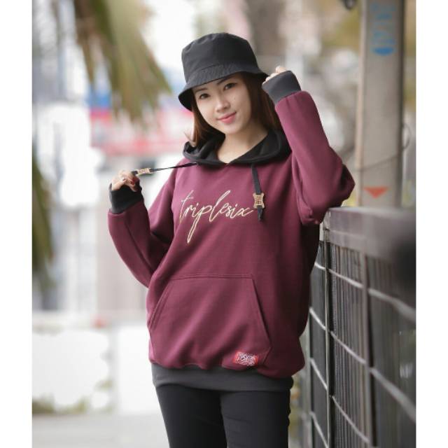 Hoodie sweater jaket original by TRIPLESIX