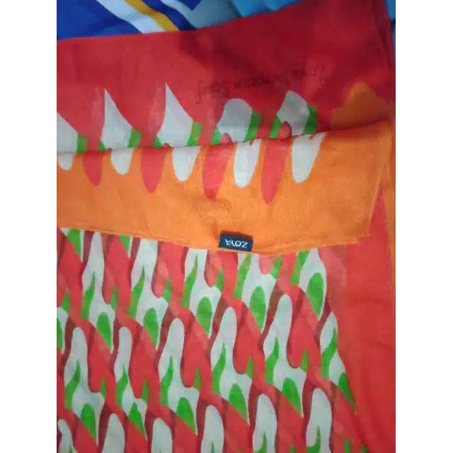 Preloved jilbab zoya segi empat merek zoya