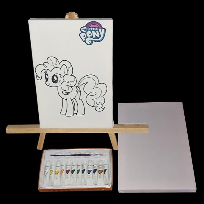 

Ready Stok! Set Melukis/Mewarnai : Easel - 2 Kanvas Lukis - Akrilik - Kuas & Palet Murah