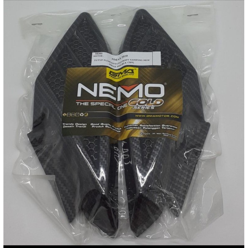 Cover body samping carbon karbon Nemo premium Yamaha All New Nmax  2020