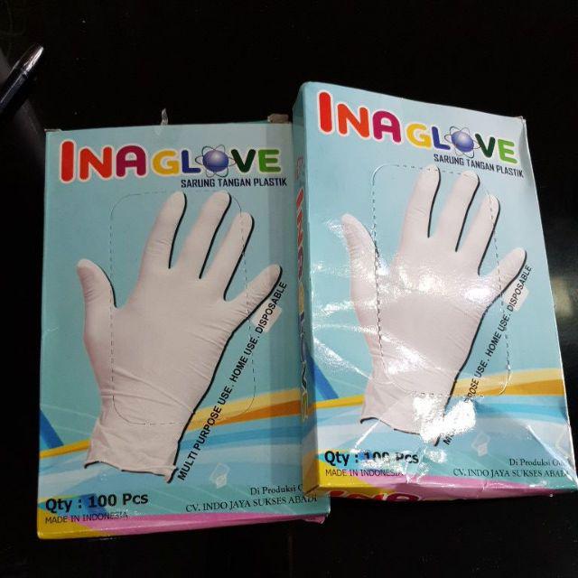 Sarung Tangan Plastik Isi 100