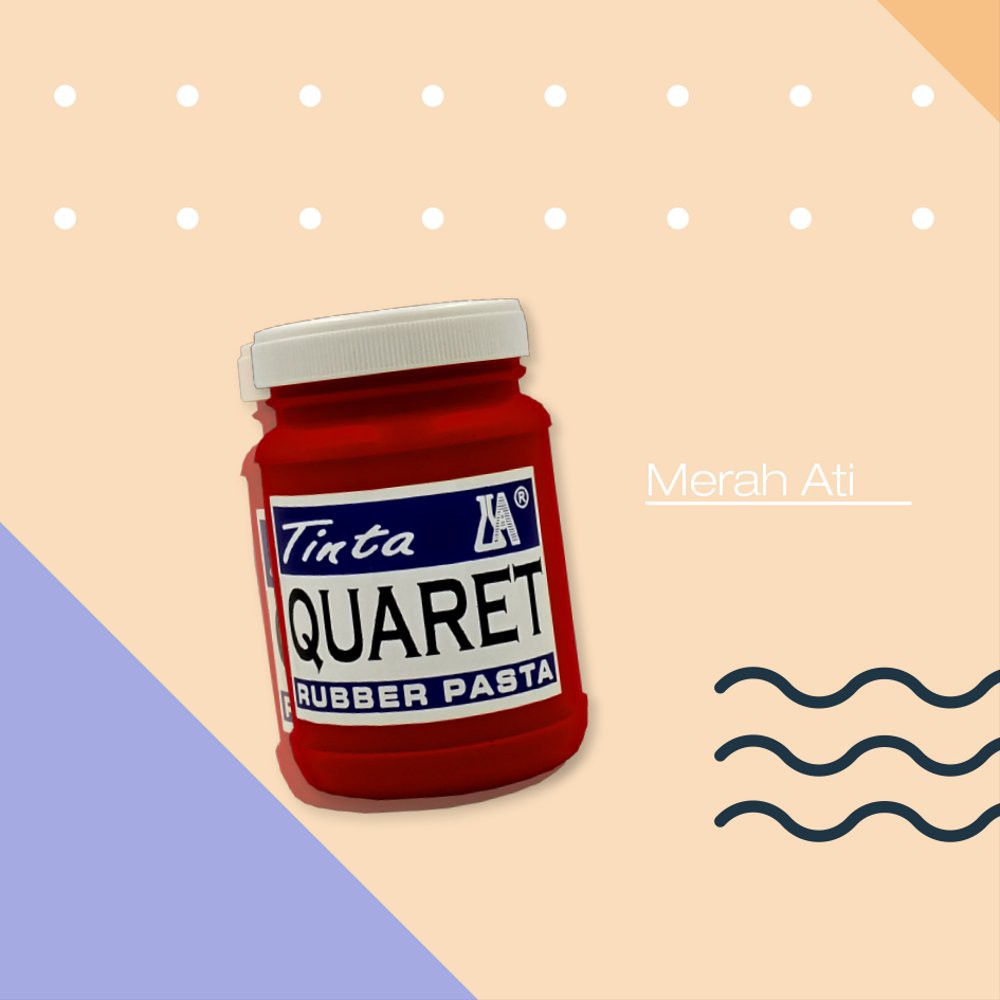 

Cat Sablon Quaret Warna Merah Ati - 250 Gr Grosir