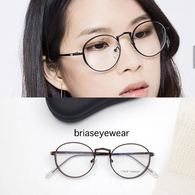 Gratis Minus, Frame Kacamata Walter Metal Besi Retro Vintage Pria Wanita Mini Bully Best  Seller