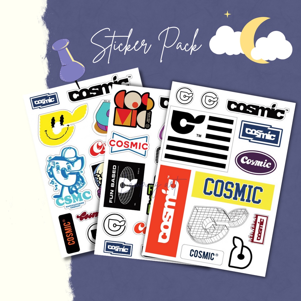 

sticker pack cosmic free gift
