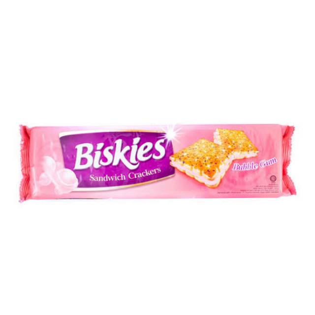 BISKIES SANDWICH CRACKERS 108 Gram ALL VARIAN PEANUT BUTTER, VANILLA, CHEESE, COFFE ECLAIR, BUBBLE