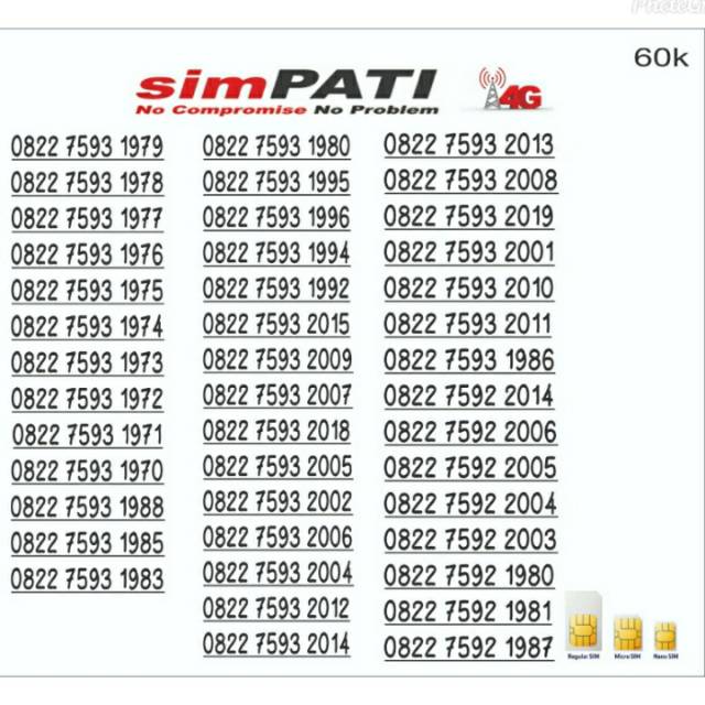 Promo nomor cantik im3 seri tahun terupdate po11