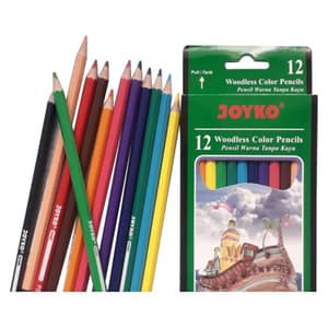 Pensil pinsil crayon warna Joyko isi 12 pcs