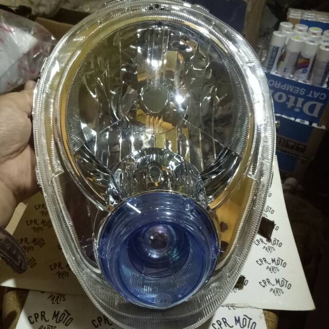 Reflektor Lampu Depan Motor SCOOPY KARBU LAMA