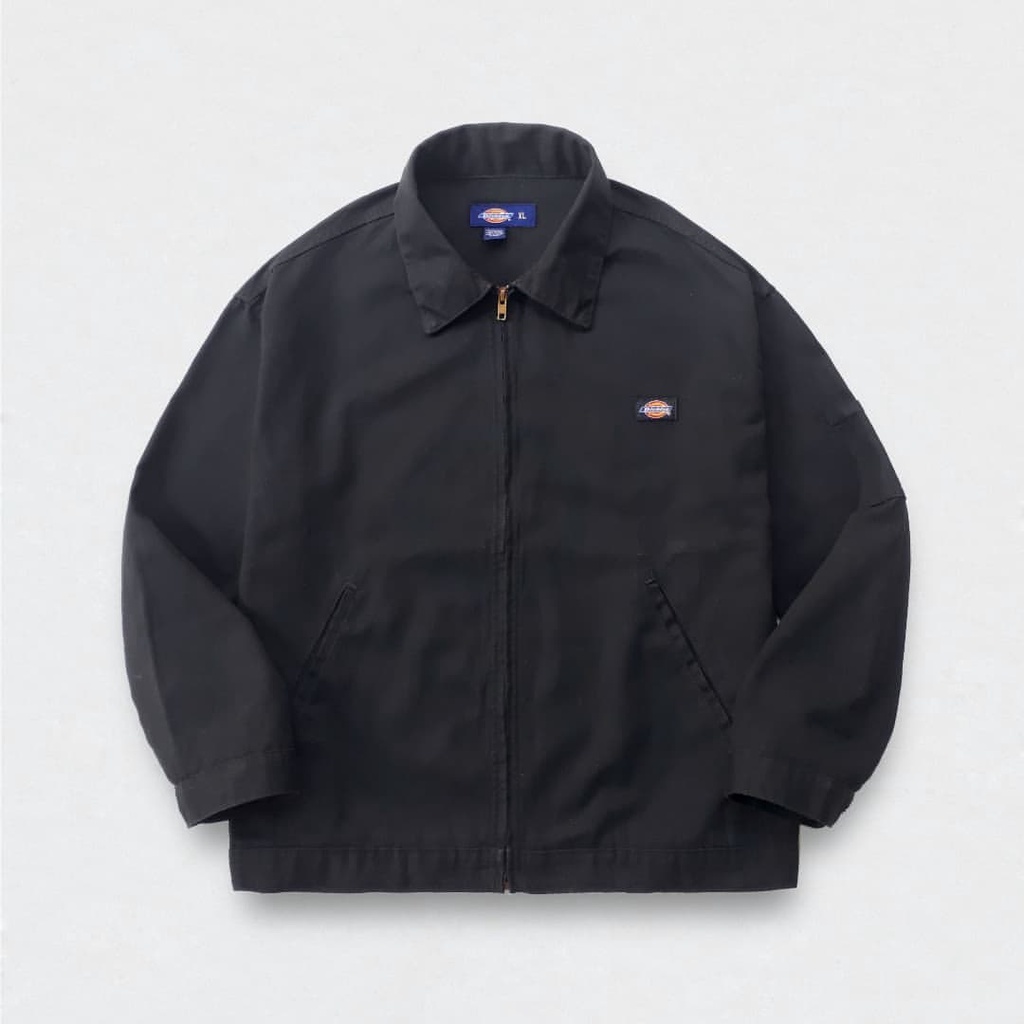 Vintage DICKIES Unlined Work Jacket - Jaket Pria | Black