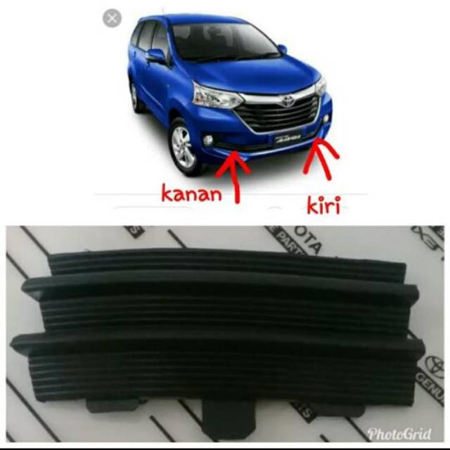 tutup bemper depan avanza xenia grand 2015- 2018