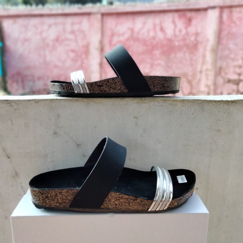 SANDAL BIRKEN WANITA JELLY ANDIN TRENDI - ( ANDINI-SERIES )