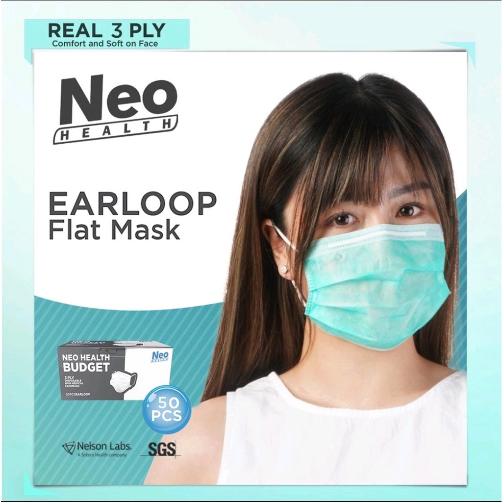 MASKER EARLOOP MEDIS NEO HEALTH BAHAN PREMIUM/ MASKER MEDIS/ MASKER PREMIUM