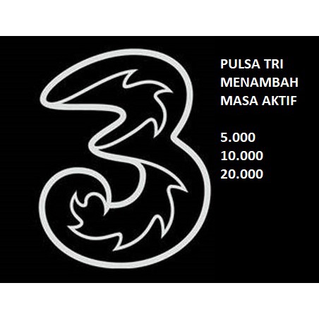 Isi Ulang Pulsa Tri 3 Three Proses 2 Menit murah