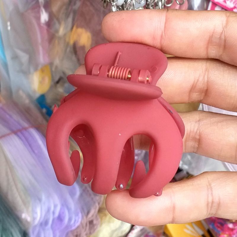 Jepit Rambut Jedai Doff 5cm Cakar 3 Fashion Rambut Anti Kusut