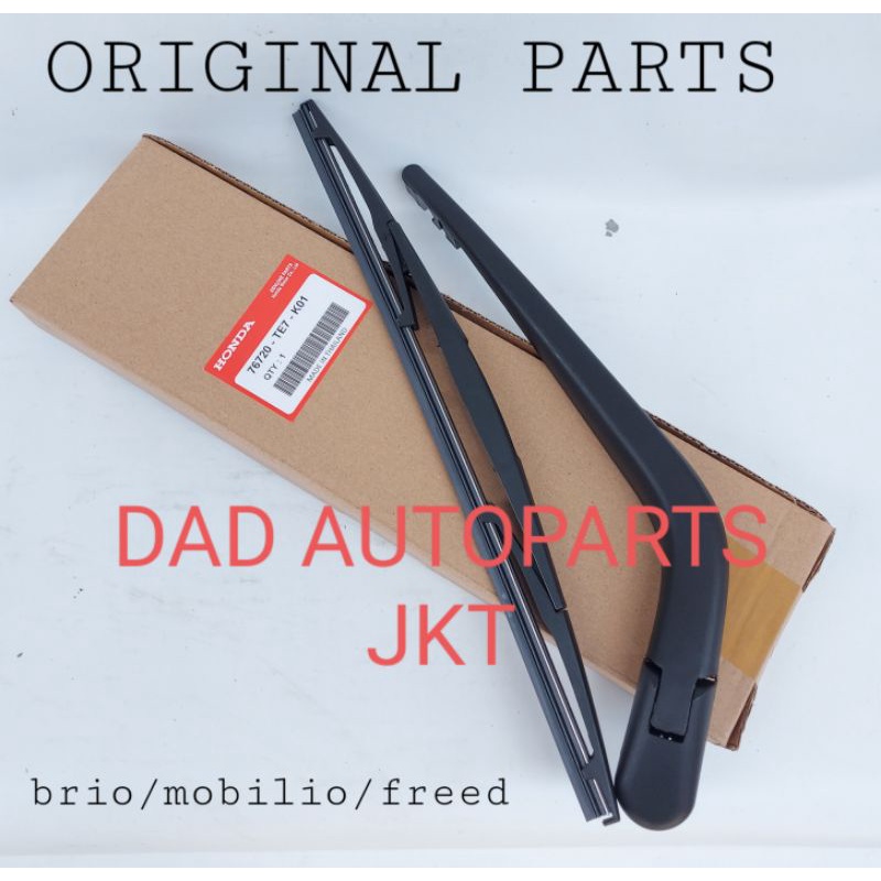 WIPER ARM WIPER BELAKANG SET MOBILIO BRIO FREED ORIGINAL